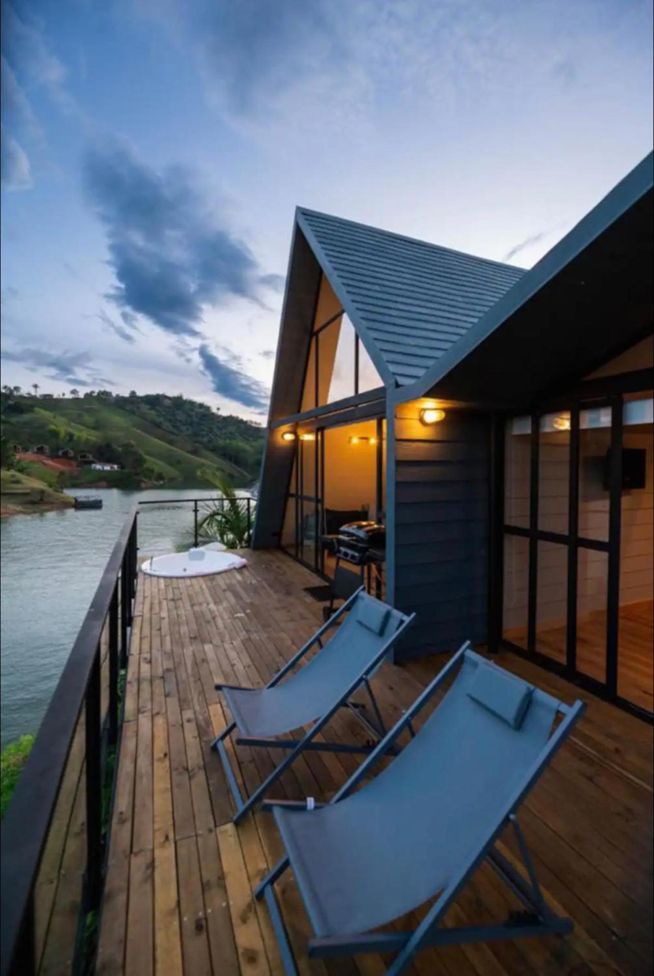 5Chalets Guatape Bagian luar foto